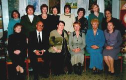 Заведующий отделом культуры г. Кинешма М.М. Майковский на 50-летнем юбилее библиотеки